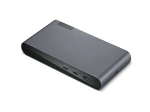 Lenovo 40B30090EU laptop-dockingstation & portreplikator 2 x USB 3.2 Gen 2 (3.1 Gen 2) Type-C Grau