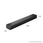 LG S20A Schwarz 2.0 Kanäle 50 W