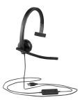 Logitech 981-000571 Kopfhörer & Headset Kabelgebunden Kopfband Büro/Callcenter USB Typ-A Schwarz