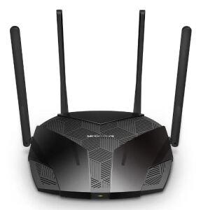 Mercusys MR80X WLAN-Router Gigabit Ethernet Dual-Band (2,4 GHz/5 GHz) Schwarz