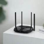 Mercusys MR80X WLAN-Router Gigabit Ethernet Dual-Band (2,4 GHz/5 GHz) Schwarz
