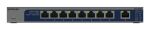 NETGEAR GS108MX-100EUS Netzwerk-Switch Unmanaged L2 Gigabit Ethernet (10/100/1000) Desktop-/Wandmontage