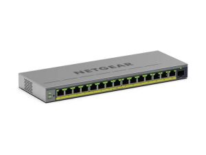 NETGEAR GS116EPP Managed L2/L3 Gigabit Ethernet (10/100/1000) Power over Ethernet (PoE) Grau