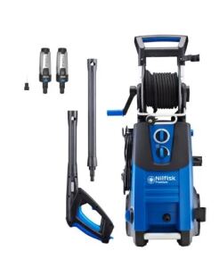 Nilfisk 128471153 Hochdruckreiniger Senkrecht Elektro 650 l/h Blau, Schwarz