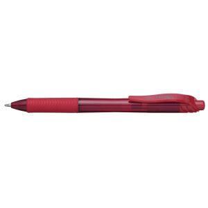 Pentel Energel X 1.0 Anklippbarer versenkbarer Stift Rot 1 Stück(e)