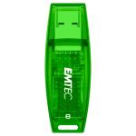 Emtec C410 Color Mix - Candy Jar 2.0 USB-Stick 8 GB USB Typ-A Blau, Grün, Violett, Rot, Gelb