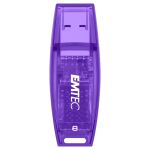 Emtec C410 Color Mix - Candy Jar 2.0 USB-Stick 8 GB USB Typ-A Blau, Grün, Violett, Rot, Gelb