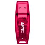 Emtec C410 Color Mix - Candy Jar 2.0 USB-Stick 8 GB USB Typ-A Blau, Grün, Violett, Rot, Gelb