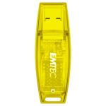 Emtec C410 Color Mix - Candy Jar 2.0 USB-Stick 8 GB USB Typ-A Blau, Grün, Violett, Rot, Gelb