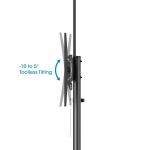 Manhattan 462716 TV-Halterung 177,8 cm (70") Schwarz