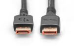 Digitus 16K DisplayPort Anschlusskabel, Version 2.1, 2m, 80G, schwarz