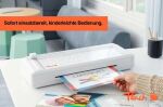 Peach Laminiergerät 2-in-1 Plug & Play A4 ohne Aufwärmzeit