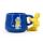 Duftkerze Minions in Tasse mit Kordel Kevin - 200g