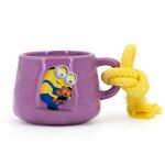 Duftkerze Minions in Tasse mit Kordel Bob & Tim - 200g