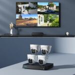 Reolink NVS8-8MD4 Videoüberwachungskit Kabelgebunden...