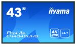 iiyama ProLite LH4342UHS 42.5" 16:9 4K 18/7 Display B-Ware