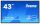 iiyama ProLite LH4342UHS 42.5" 16:9 4K 18/7 Display B-Ware