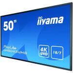 iiyama ProLite LH5042UHS++B-Ware++49.5" 16:9 4K 18/7 Display schwarz