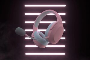 Razer Barracuda X Kopfhörer Verkabelt & Kabellos Kopfband Gaming USB Typ-C Bluetooth Pink