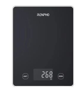 Renpho Calibra 1L Schwarz Arbeitsplatte Rechteck Elektronische Küchenwaage