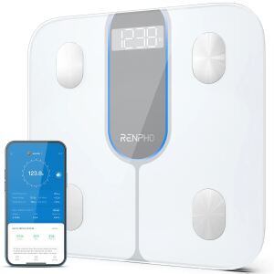 Renpho ELIS 1C Quadratisch Weiß Elektronische Personenwaage