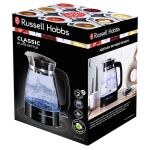 Russell Hobbs 26080-70 Wasserkocher 1,7 l 2400 W Schwarz, Transparent