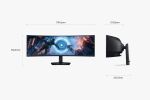 Samsung S49FG912EU Computerbildschirm 124,5 cm (49") 5120 x 1440 Pixel Dual QHD LCD Schwarz