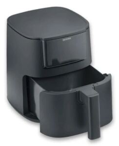Severin FR 2461 Einzelbild 4 l Eigenständig 1300 W Heißluftfritteuse Schwarz