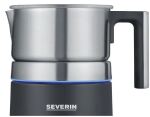Severin Spuma 700 Plus Automatischer Milchaufschäumer/-wärmer Schwarz, Edelstahl