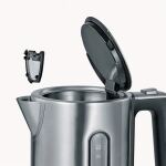 Severin 3418000 Wasserkocher 1,7 l 3000 W Schwarz, Edelstahl