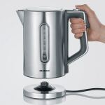 Severin 3418000 Wasserkocher 1,7 l 3000 W Schwarz, Edelstahl