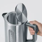 Severin 3418000 Wasserkocher 1,7 l 3000 W Schwarz, Edelstahl