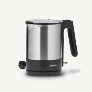 Severin WK 3409 Wasserkocher 1,7 l 2200 W Schwarz, Edelstahl