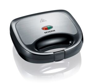 Severin SA 2969 Sandwich-Toaster 600 W Schwarz, Edelstahl