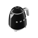SMEG Kettle (KLF05BLEU) mini 0,8L black Schwarz (KLF05BLEU)