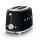 SMEG Toaster (TSF01BLEU) black Schwarz (TSF01BLEU)
