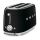 SMEG Toaster (TSF02BLEU) black Schwarz