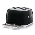 SMEG Toaster (TSF03BLEU) black Schwarz