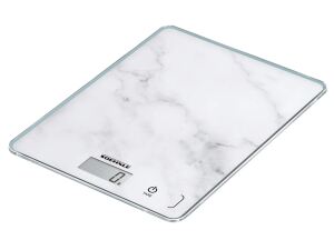Soehnle Page Compact 300 Marmorfarbe Arbeitsplatte Rechteck Elektronische Küchenwaage