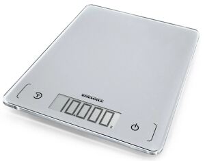Leifheit 61504 Küchenwaage Silber Rechteck Elektronische Küchenwaage
