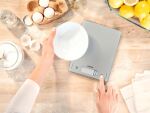 Leifheit 61504 Küchenwaage Silber Rechteck Elektronische Küchenwaage