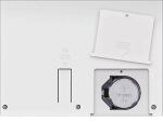 Soehnle Sense Safe 100 Quadratisch Weiß Elektronische Personenwaage