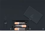 Soehnle Style Sense Safe 300 Rechteck Edelstahl Elektronische Personenwaage
