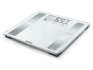 Soehnle Shape Sense Connect 100 Rechteck Silber Elektronische Personenwaage