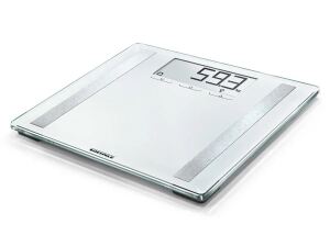 Soehnle Shape Sense Control 200 Quadratisch Weiß Elektronische Personenwaage