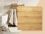 Soehnle Style Sense Bamboo Magic Quadratisch Bambus Elektronische Personenwaage
