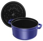 Staub Roaster round 28cm blue 40510-285-0 405102850 (40510-285-0)