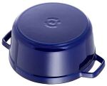 Staub Roaster round 28cm blue 40510-285-0 405102850 (40510-285-0)