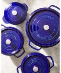 Staub Roaster round 28cm blue 40510-285-0 405102850 (40510-285-0)