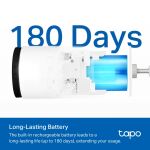 TP-Link Tapo C410 Patrone (Form) IP-Sicherheitskamera Draußen 2304 x 1296 Pixel Decke/Wand